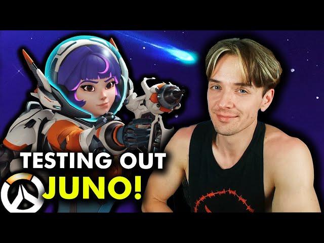 New Support Hero Juno in Overwatch 2! ‍ Gameplay Twitch Stream