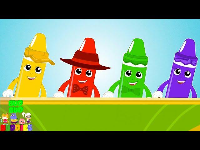 Crayons Color Song + More Baby Music Videos