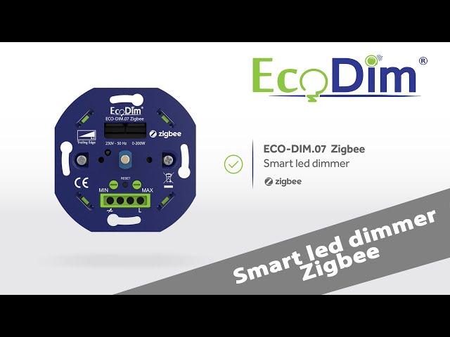 ECO-DIM 07 smart led dimmer Zigbee - Swedish