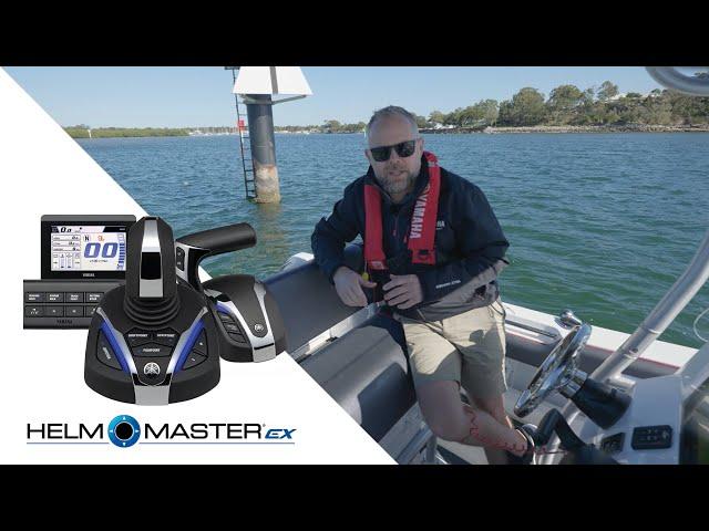 Yamaha Helm Master EX Single Outboard Holding Position