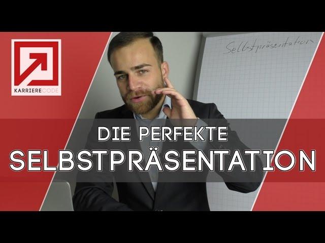 Vorstellungsgespräch - die perfekte Selbstpräsentation mit Beispiel!