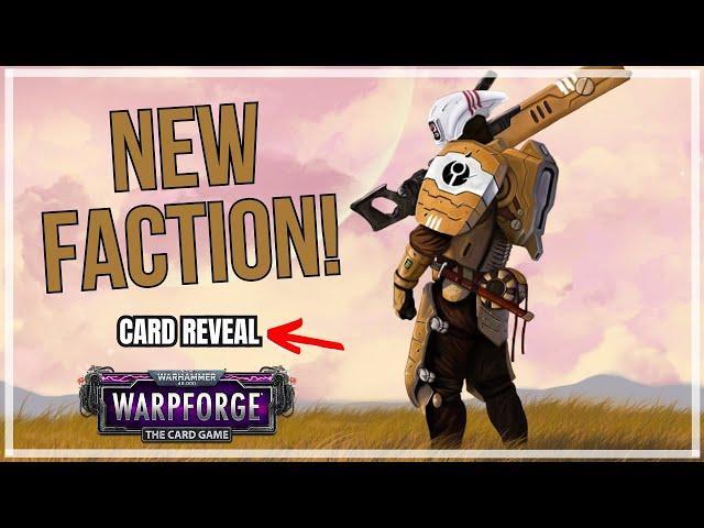 The T'au Empire ~ New Warpforge Faction CARD REVEAL