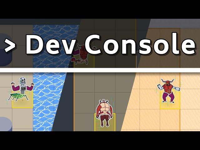 Making a dev console in Godot