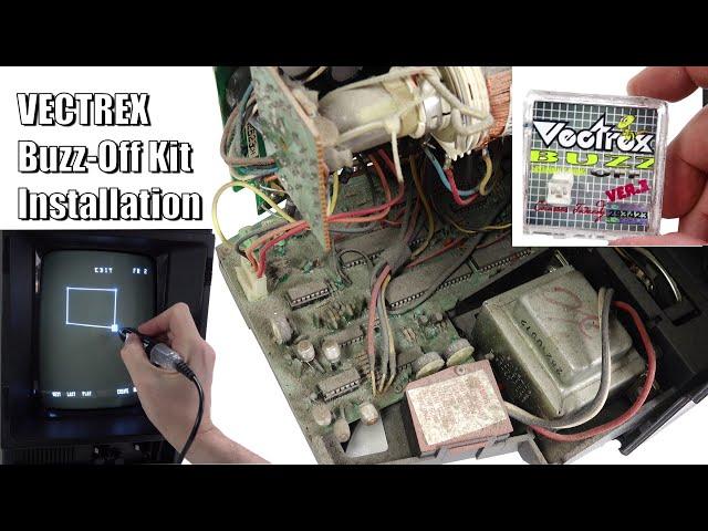 Vectrex Buzz-Off Kit Installation