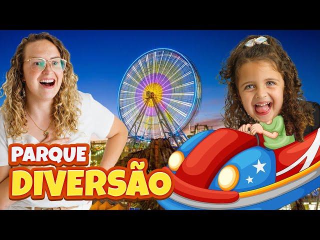 PASSAMOS UMA NOITE NO PARQUE DE DIVERSÃO - FAMÍLIA LISA - BELLA LISA SHOW