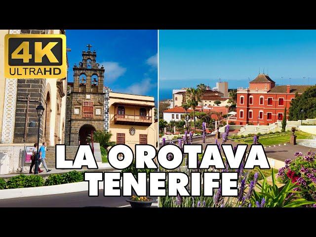 La Orotava | Tenerife's Best Kept Secret | Walking Tour 4K @Joyoftraveler