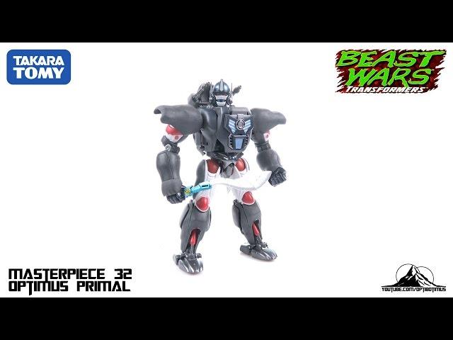 TakaraTomy Transformers MP-32 Masterpiece OPTIMUS PRIMAL Video Review