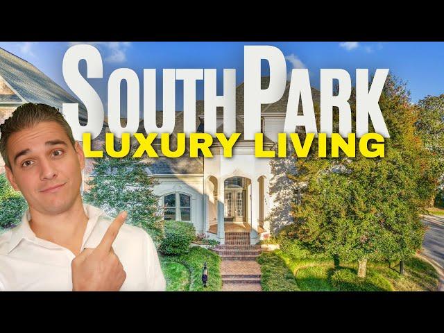 Tour an Executive home in SouthPark Charlotte Moving to Charlotte NC