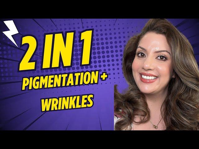 Get Rid of Dark Spots & Wrinkles | 2 in 1 Skincare Layering for Pigmentation & Anti-Aging