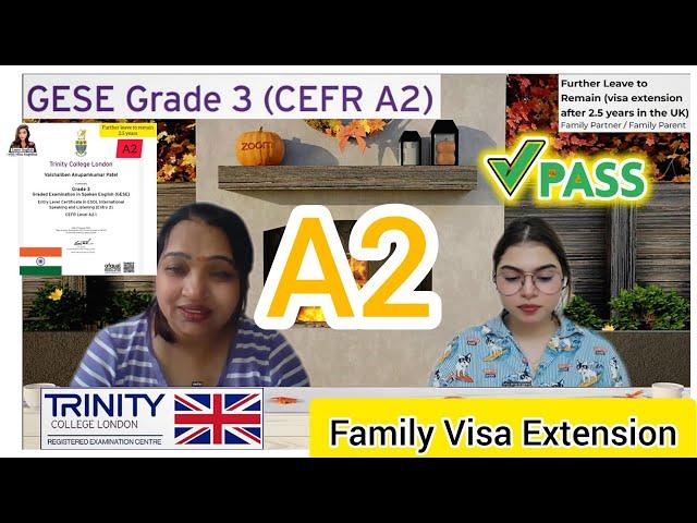 A2  English Test SELT Spoken Exam ||GESE Grade 3|| Visa Extension|| Life in the UK