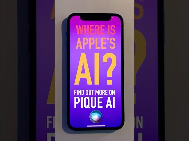 Where is Apple's AI?