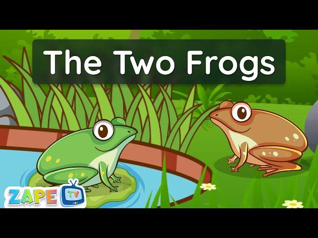 The Two Frogs | Moral Stories | Zape TV | Kids Stories