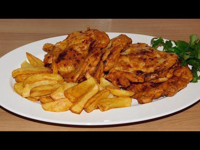 Рецепт молния. Жаренные, сочные, нежные куриные окорочка.