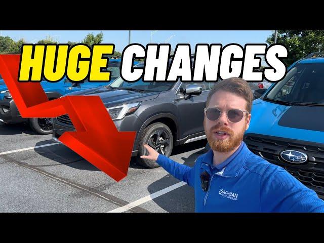 Buying a New Subaru in 2024 has just CHANGED!