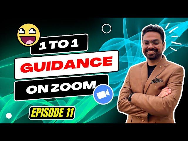 Let's Talk On Zoom | 1-to-1 GUIDANCE & Live Stream | Digital Marketing Guidance EP.11