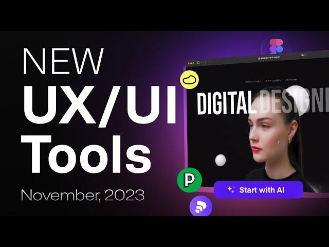 BIG New UX/UI Tools! - Figma Design Trends, A.I Presentations, 3D UI Trend, & More