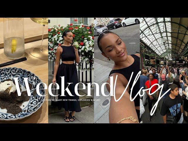 weekend vlog | solo dates + most expensive dinner EVER + exploring new city &more! allyiahsface vlog