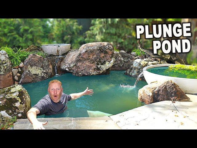 Creating a Tranquil Pond With Massive Rocks