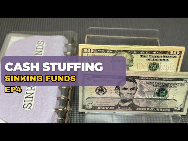 Cash Stuffing Sinking Funds Ep4 | Saving up to payoff debt | Paycheck 1 Dec