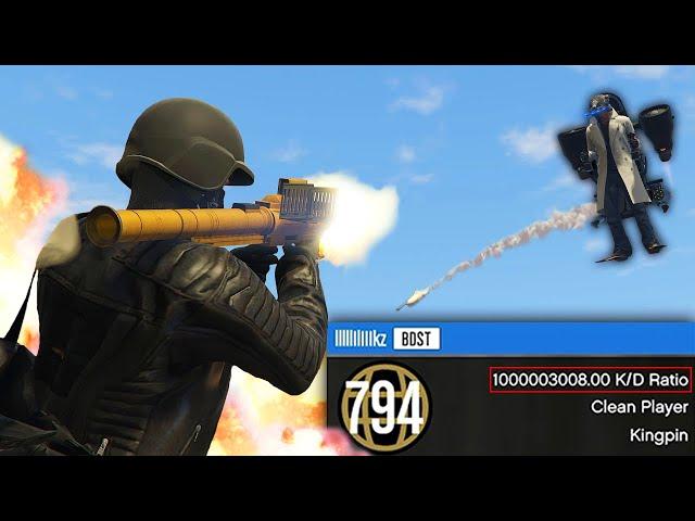 1 Billion KD Tryhard Struggles To Survive Against My Weaponized Vehicles (GTA Online)