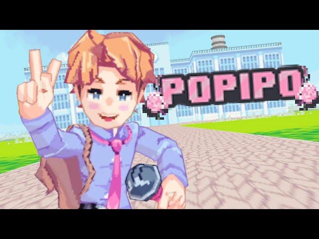 【MMD】 Senpai Sings Popipo