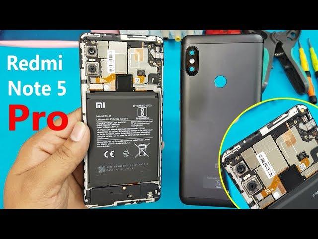 How to Open Redmi Note 5 Pro Back Panel || Xiaomi Redmi Note 5 Pro Back Panel Disassembly