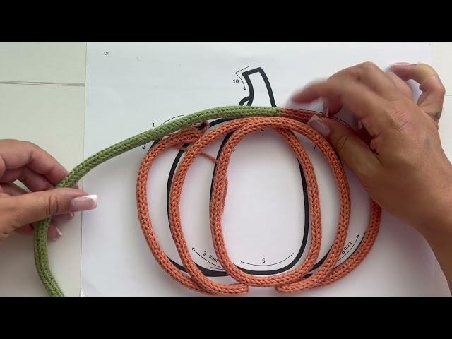 Pumpkin Knitted Wire Tutorial