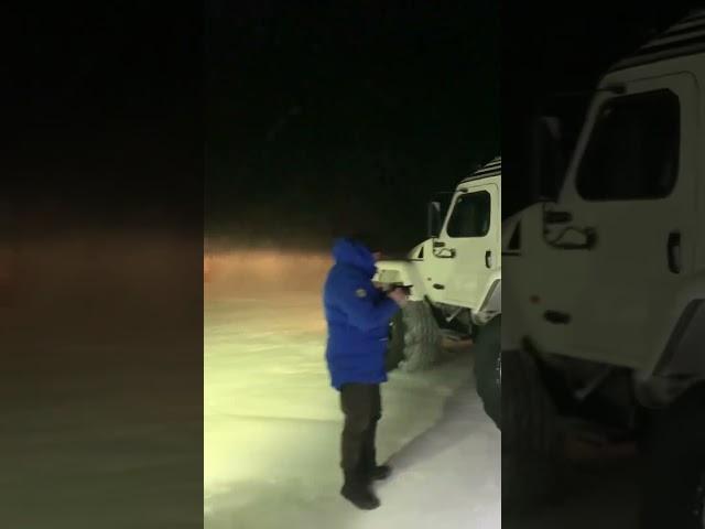 Арктическая полиция на вездеходах