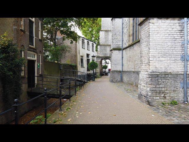 Autumn Walk in Gouda ️ | The Netherlands | 4K60