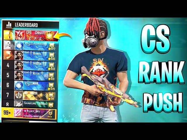 New Cs Rank Push Live | Center Point Gamer Is Live Rank Push | Free Fire Live