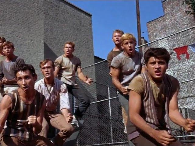 West Side Story - Jet Song - Official Dance Scene - 50th Anniversary (HD)