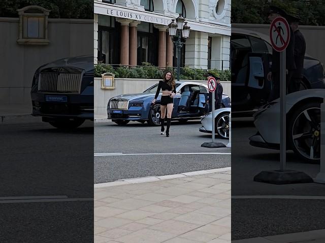 Billionaire Lady Boss enjoying her ROLLS ROYCE in Monaco #monaco #billionaire #luxury #lifestyle