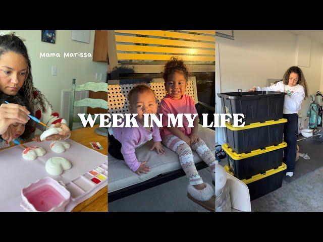 A WEEK IN OUR LIFE | New Year’s Day, meal prep, garage organization & regular mom life