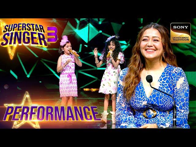 Superstar Singer S3 | 'Pardesiya' पर Miah- Diya की Perfromance Neha को लगी Bahut Sundar| Performance