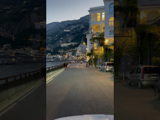 How beautiful Amalfi on the Amalfi Coast is  #amalfi #amalficoast #italy #romance #lights