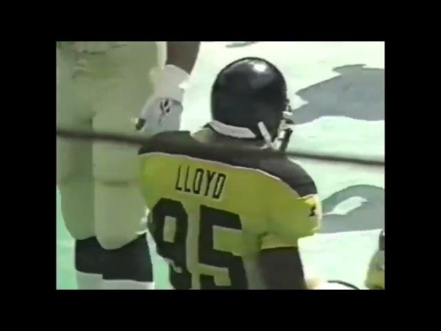 Greg Lloyd Hits Jim Harbaugh on 3rd Down (1994)