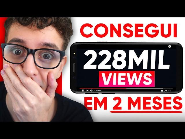 Como eu ganhei 1.000 inscritos rápido no YouTube (2024)