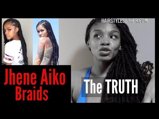 Jhene aiko braids - the truth exposed ‍️ I promise I mean no harm Somebody has to keep it real