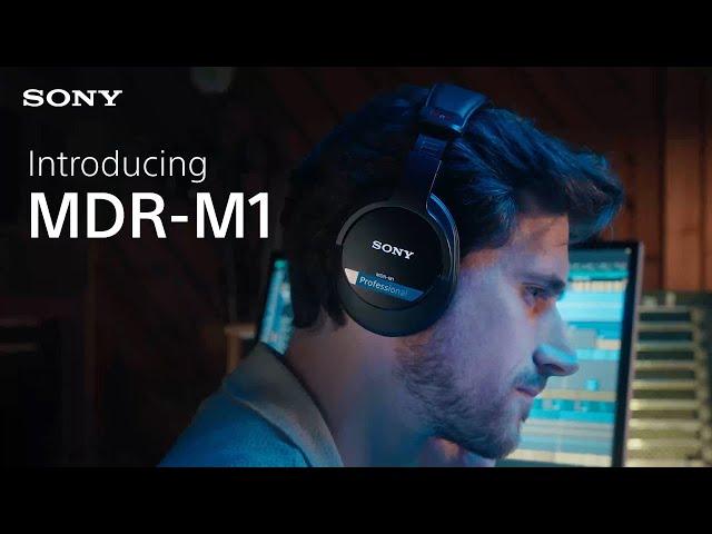 Introducing the Sony MDR-M1 Studio Headphones