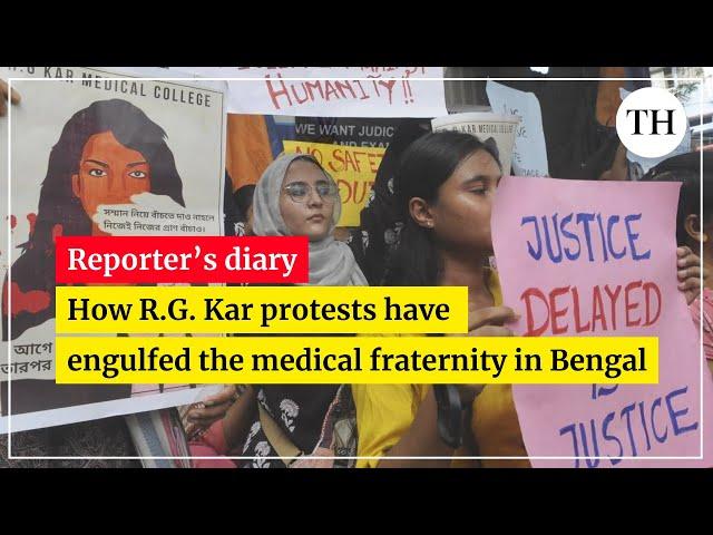 Reporters diary on how R.G. Kar protests have engulfed the medical fraternity in Bengal