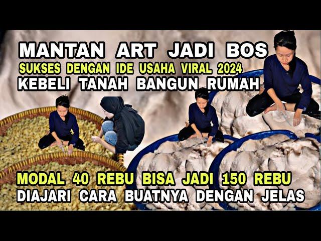 IDE USAHA UNIK MANTAN ART JADI BOS‼️DIAJARI CARA BUATNYA DENGAN JELAS CUANNYA BIKIN NGILER