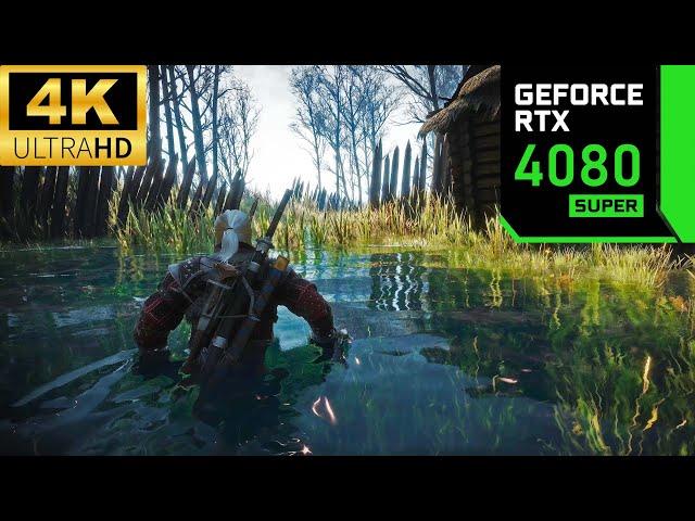 [4K] This Completely Changes Witcher 3 - New MOD - RTX 4080 Super