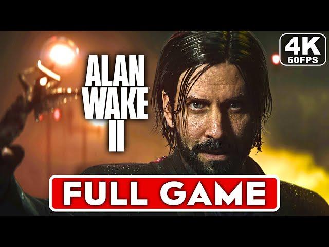 ALAN WAKE 2 Gameplay Walkthrough Part 1 FULL GAME [4K 60FPS PC ULTRA] - No Commentary