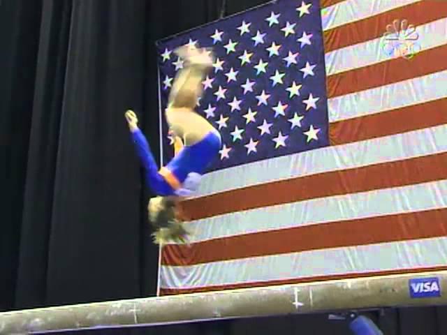 Shawn Johnson - Balance Beam - 2007 Visa Championships - Women - Day 2