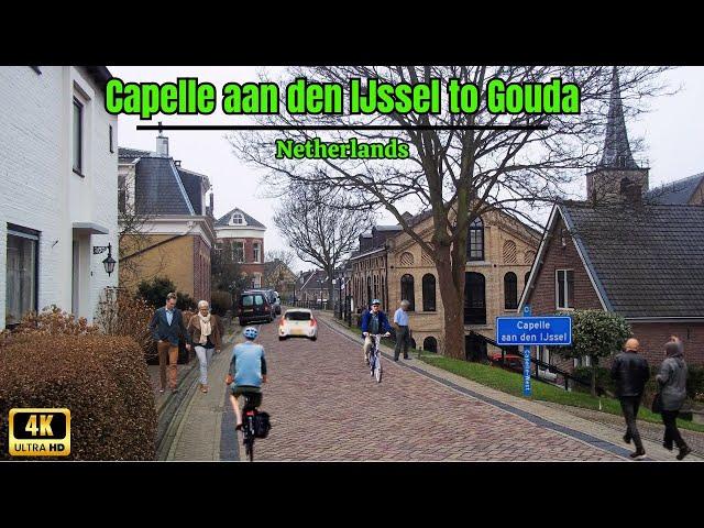 E-bike Tour: Capelle aan den IJssel to Gouda, Netherlands | Capelle aan den IJssel Street Vlog