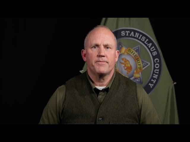 Message from Sheriff Dirkse