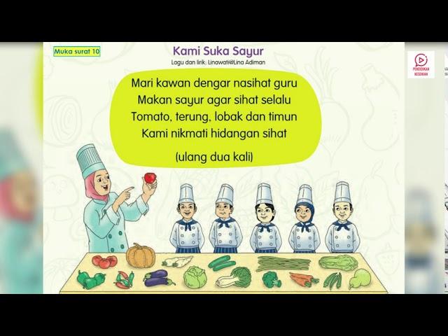 Kami Suka Sayur ( Muka surat 10 ) - Kesenian Tahun 2