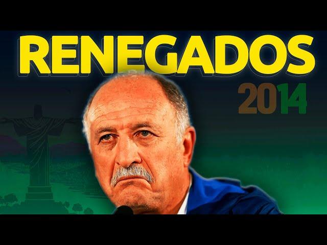 Em 2014 CRAQUES que foram CORTADOS pelo FELIPÃO da Copa no BRASIL!