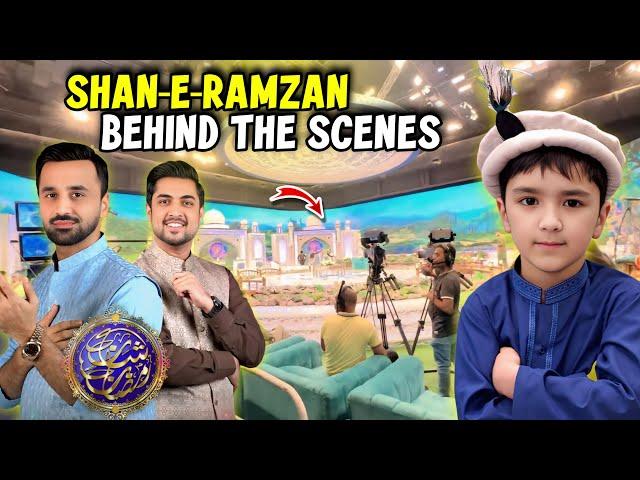 Interesting Off Camera Of Shaan e Ramzan  Screen K Pichay K Manazir  Wasim Badami ️