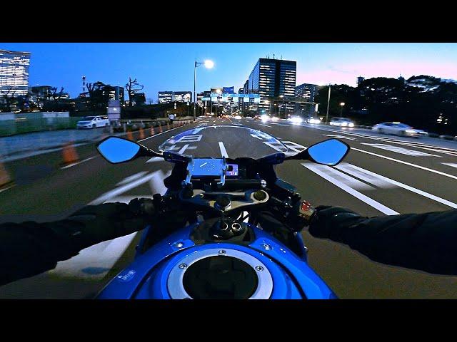 [uncut] TOKYO 4K Motorcycle Ride, 1 Hour Night Drive POV Japan GoPro